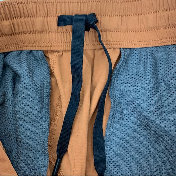 All In Motion Dark Orange Lightweight Athletic Stretch Woven Shorts Nwt Sz Small - Picture 8 of 15